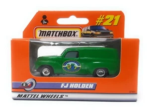 Matchbox MBX Superfast 1999 No 21 FJ Holden Van green ROW Version box - Picture 1 of 1