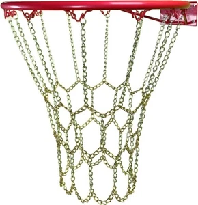 Borde de baloncesto y cadena de metal Petra Sports montado en pared. 5/8 pulgadas. - Imagen 1 de 1