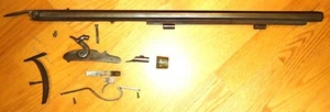 Antique Muzzleloader Barrel and Steel Furniture, Incomplete, Non Firing, #372 - Picture 1 of 5