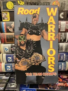 ROAD WARRIORS TAG TEAM CHAMPS VHS ANIMAL HAWK AWA WCW NWA WWE WRESTLING - Picture 1 of 2