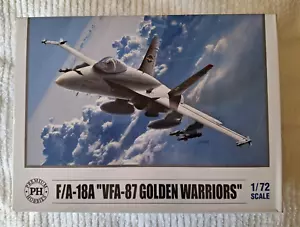 F/A-18A VFA-87 Golden Warriors 1:72 Scale #129V Premium Hobbies Ages 14 and Up - Picture 1 of 5