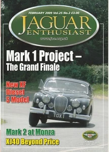 Jaguar Enthusiast Magazine - February 2009 - Vol 25 No 2 - Imagen 1 de 1