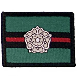BRITISH ARMY YORKSHIRE REGIMENT TRF TACTICAL RECOGNITION FLASH INFANTRY INSIGNIA - Picture 1 of 1