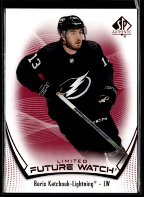 2021-22 Sp Authentic limited red Future watch Boris Katchouk Rookie #154 H4R2I - Image 1 of 2