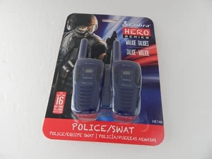 Cobra HE146 Hero Series Walkie Talkies 16 Mile Range 2 Pack New - Picture 1 of 7