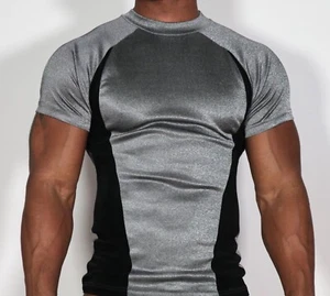 MEN'S INTERNATIONAL MALE SHIRT SIZE LARGE - Picture 1 of 4