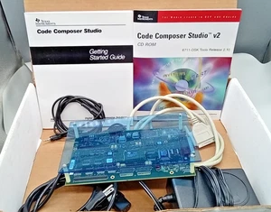 TEXAS INSTRUMEN TMS320C6711 Code Composer Studio V2 + CD ROM + POWER SUPPLY - Picture 1 of 15