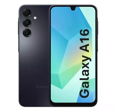 Brand New Black Samsung Galaxy A16 128GB Dual-Sim 4GB RAM Unlocked Mobile-Sealed - Image 1 of 2