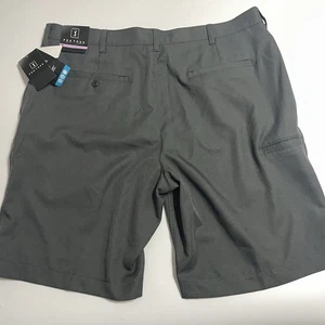 PGA Tour Pro Mens Golf Shorts 38x10 Black Comfort Moisture Wicking Stretch NWT - Picture 1 of 11