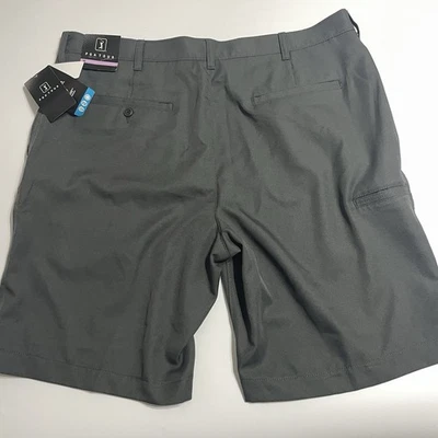 Pantalones Cortos de Golf PGA Tour Pro Para Hombres 38x10 Negros Cómodos Absorbentes de Humedad Elastizados Nuevos con Etiquetas Foto 1 de 4