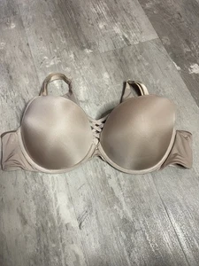 Torrid Curve BH Beige Größe 42C Plunge Push Up Gepolstert Bügel Glatt 360 - Bild 1 von 4