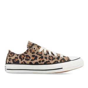 Converse Chuck Taylor All Star Unisex Size 5.5UK Leopard Print Low Top A10145C - Picture 1 of 6