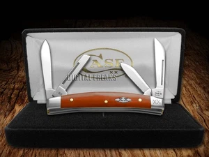 Case XX Knives Small Congress Red Bone Steel 1/500 Stainless Pocket Knife - Picture 1 of 4