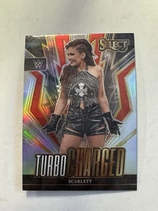 Scarlett 2024 Panini Select WWE #12 Turbo Charged Prizm - Picture 1 of 3