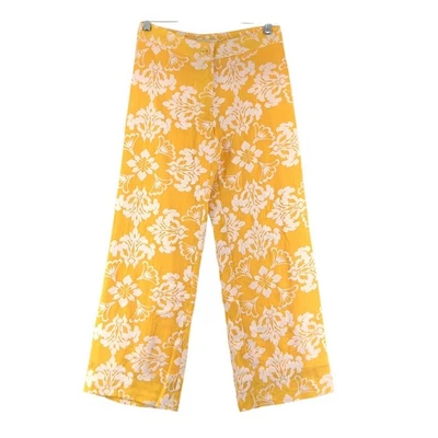 Pantalones Mestiza New York Mujer Talla 0 Málaga Bordados Forrados Amarillos *MANCHADOS Foto 1 de 4