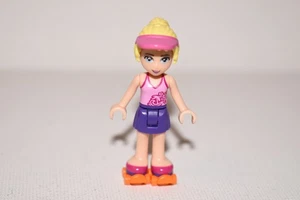 Lego Friends Minifigure STEPHANIE frnd106 30204 Pattini a rotelle - Foto 1 di 4