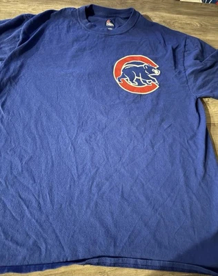 Majestic MLB Chicago Cubs #17 Bryant Blue T-Shirt Men’s Size Large - Image 1 of 3