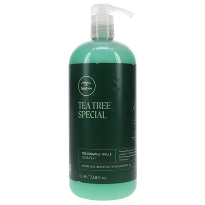 PAUL MITCHELL TEA TREE SPECIAL THE ORIGINAL TINGLE SHAMPOO 33.8 OZ ~ NEW - Image 1 of 4