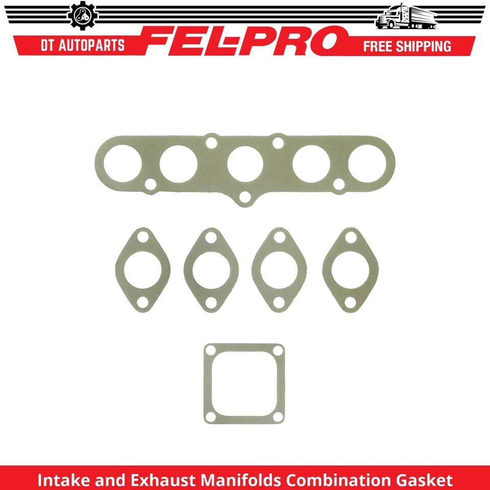 Junta combinada de colectores de admisión y escape FelPro para 42-50 Dodge WD15 3,6 L Foto 1 de 1