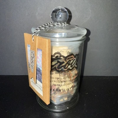 I Go To (250) Pieces Wooden Puzzle: 20th Century Transport -Glass Apothecary Jar - Image 1 of 4