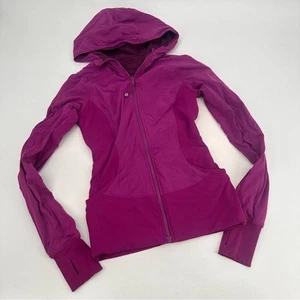 Lululemon In Flux Jacket Swift Zip Up Regal Plum Size 6 - Picture 1 of 5