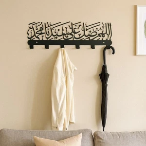 Rust-Resistant Towel Coat Rack Stylish Towel Holder  For Entryway - Picture 1 of 14