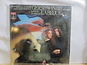 Gershwin An American in Paris KATIA & MARIELLE LABEQUE LP EMI NEAR MINT SHRINK - Picture 1 of 3