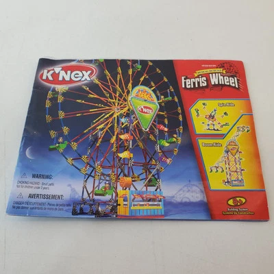 Knex Motorized MUSICAL FERRIS WHEEL L 15133 Replacement Manual Instructions  - Image 1 of 2