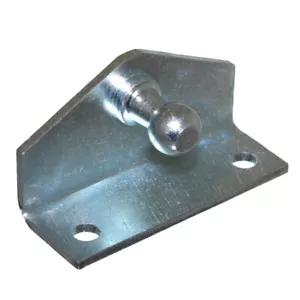 1x Gas Spring Bracket Angled for Gas Springs Damper Flap Holder New - Picture 1 of 1