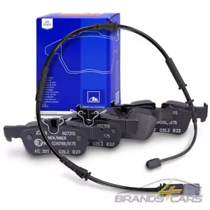 ATE BREMSBELÄGE +WARNKONTAKT HINTEN FÜR BMW 1-ER F40 2-ER F44 F45 F46 X1 X2 MINI - Bild 1 von 7