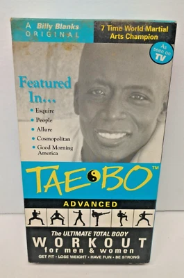 Billy Blanks Advanced Tao Bo - The Ultimate Body Workout VHS Tape - Image 1 of 4