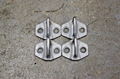 Conjunto OEM 4 Land Rover Discovery 2 trava de trava de porta atacante dianteiro traseiro esquerdo direito - Imagem 1 de 2