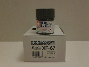 Pittura acrilica Tamiya. XF-67 verde NATO. Mini 10 ml. - Foto 1 di 1