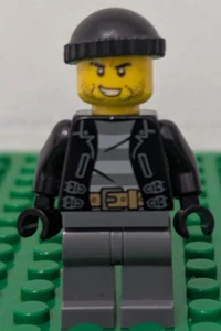 Lego Minifigure City - Criminal Burglar Thief - cty0930 - Picture 1 of 2