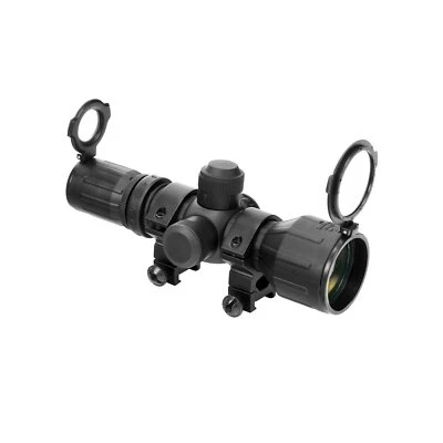 NcStar Rubber Tactical-Double Illum Scope 3-9x42 Red/Green Ruby Lens SEECR3942R - Image 1 of 3