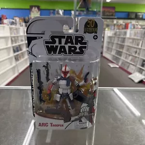 Star Wars The Black Series 6" ARC Trooper Red Clone Wars Lucasfilm 50 Years. - Picture 1 of 5