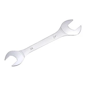 Delgada Abierto Extremo Llave, 24mm x 27mm Cromado Chapado Alto Carbono Acero - Imagen 1 de 5