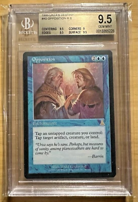 MTG ~ Magic The Gathering ~ Opposition ~ BGS 9.5 GEM MINT~ Urza’s Destiny - Image 1 of 2