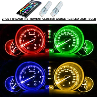 NEW Dash Instrument Cluster Gauge RGB LIGHT BULBS For 1995-2004 GMC Sonoma Foto 1 de 4