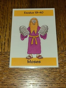 BIBLE MOSES 1995 PERFORMANCE UNLIMITED THE BEGINNER'S BIBLE POP-UPS - Picture 1 of 2