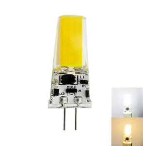 5X Dimmable G4 COB-2508 5W LED Bulb Silicone White Warm Light Droplight Lamp - Picture 1 of 9