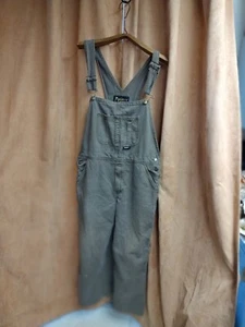 MENS BROWN ROCKY (SLIGHTLY DISTRESSED) OVERALLS SZ 36/27 - Picture 1 of 10