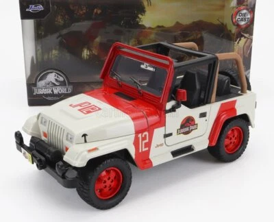 MODELLINO AUTO STATICO DIECAST JEEP WRANGLER RUBICON JURASSIC WORLD 2015 1:24 - Immagine 1 di 4