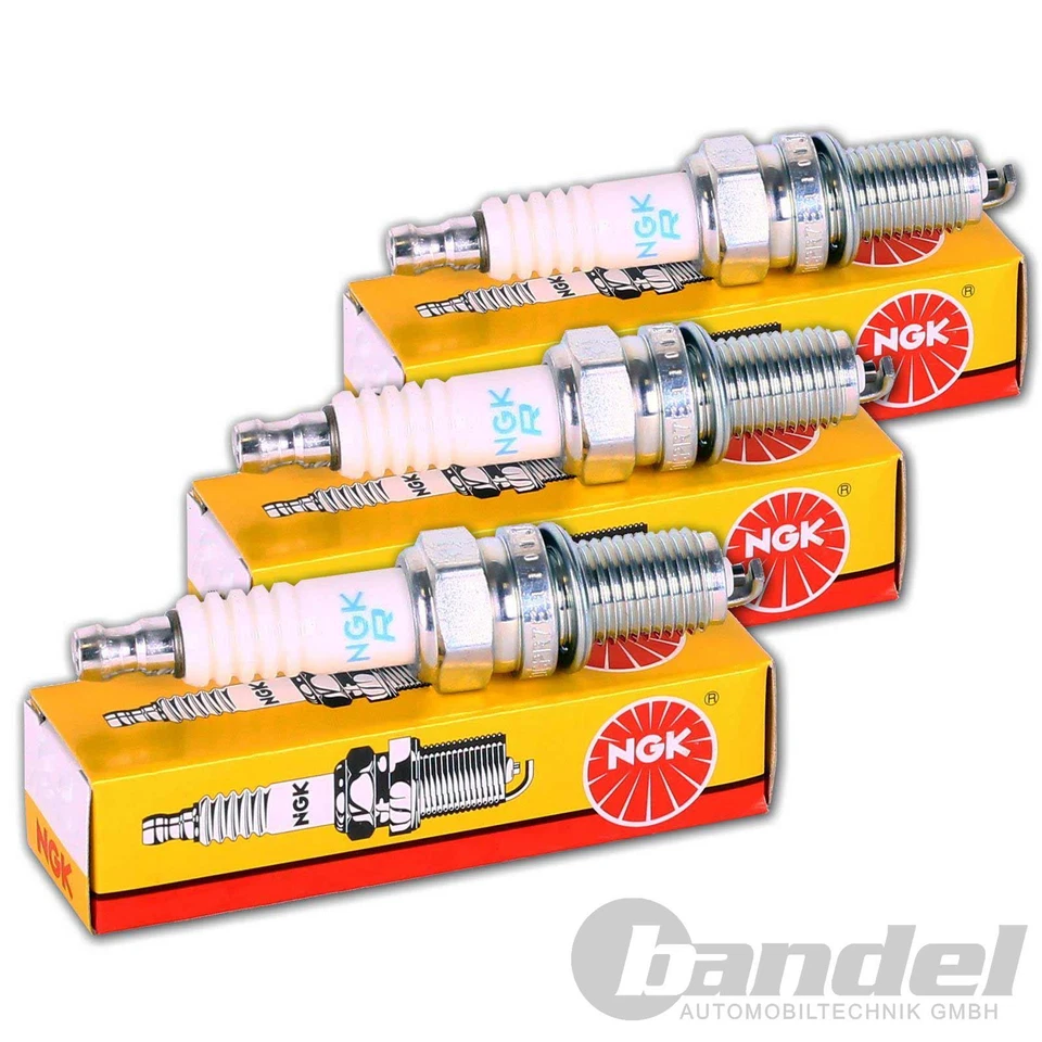 3x NGK ZÜNDKERZEN für CITROEN C1 PEUGEOT 107 SMART FORFOUR TOYOTA AYGO YARIS - Bild 1 von 1