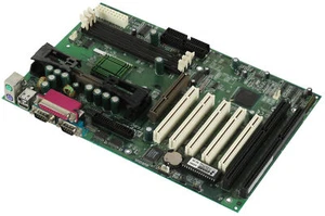 MAINBOARD AOPEN AX6BC 48.87863.113 SLOT 1 3x SDRAM 2x ISA 5x PCI AGP - Bild 1 von 2