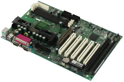 Mainboard Aopen AX6BC 48.87863.113 Slot 1 3x SDRAM 2x ISA 5x PCI AGP - Image 1 of 2