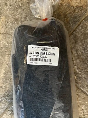 Genuine Nissan 2019-2023 Altima Rear Cargo Area Carpet Trunk Mat T99E3-6CA0A NEW - Image 1 of 3