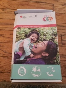 American Heart Association Infant CPR Anytime Training Doll Kit Complete New - Imagen 1 de 6