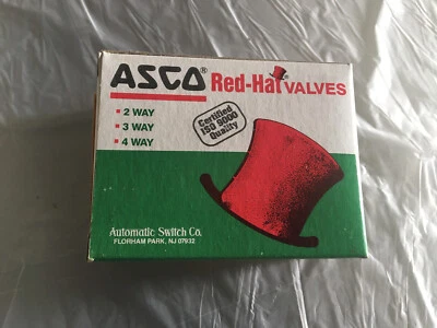 Asco red hat solenoid valve - 8264D9 24/DC - NEW