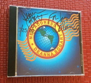 New Address - Music CD - Bogart, Deanna Signed Auto - Picture 1 of 5